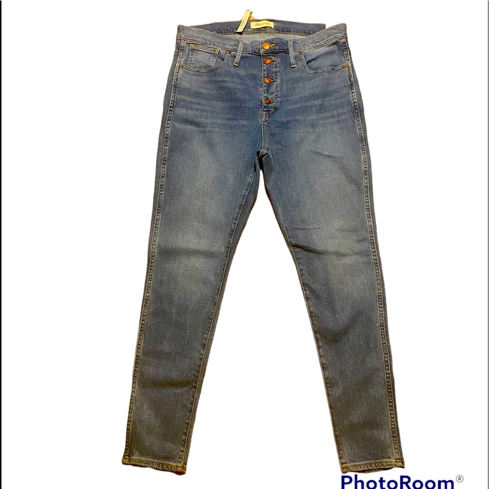 Madewell 10” high-rise skinny jeans